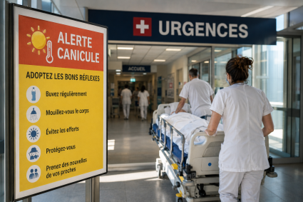 CANICULE PRÉCOCE : LES HÔPITAUX SE PRÉPARENT-ILS DÉJÀ À UNE HAUSSE DES ADMISSIONS ?