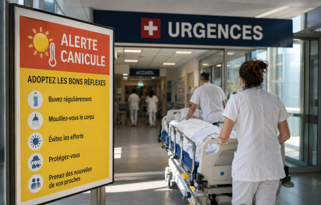CANICULE PRÉCOCE : LES HÔPITAUX SE PRÉPARENT-ILS DÉJÀ À UNE HAUSSE DES ADMISSIONS ?