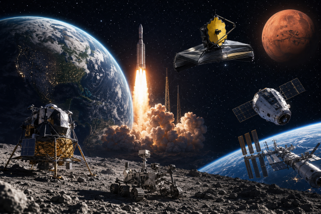 LES GRANDES MISSIONS SPATIALES ATTENDUES DURANT LE SECOND SEMESTRE 2026