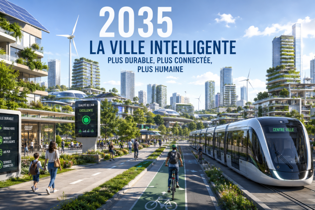 2035 : À quoi pourrait ressembler une journée ordinaire dans une ville intelligente française ?