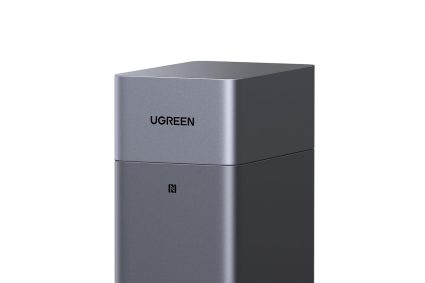 UGREEN NASync DH2300 NAS Bureau 2 Baies, 4Go RAM, Connexion NFC One-Touch, LAN 1GbE, Album Photo IA, Système NAS Facile pour Débutants, Serveur NAS Maison (sans Disque)