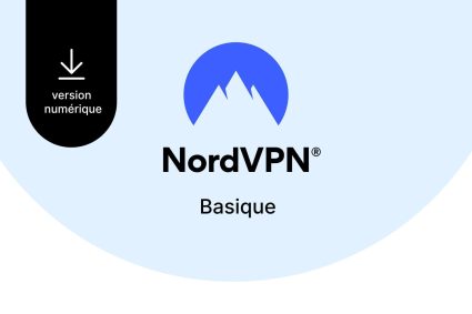 NordVPN Basique, 10 Appareils, 1 An, Logiciel VPN Premium, Code Numérique