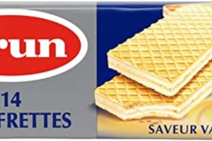 Brun Gaufrettes Vanille, 146g