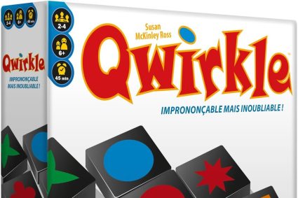 IELLO Qwirkle – French Version – Logic and Strategy Family Board Game – 108 Wooden Tiles | 2 to 4 Players | 30 Min | Ages 6 and Above