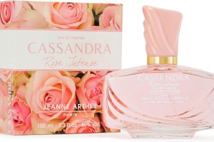 JEANNE ARTHES – Parfum Femme Cassandra Rose Intense – Eau de Parfum – Flacon Vaporisateur 100 ml – Fabriqué en France à Grasse