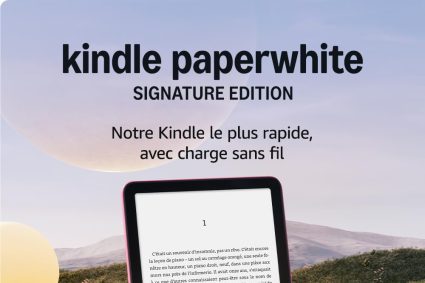Amazon Kindle Paperwhite Signature Edition (Nouvelle génération) – Notre modèle le plus rapide avec éclairage avant à réglage automatique et charge sans fil – 32 Go – Rose métallisé