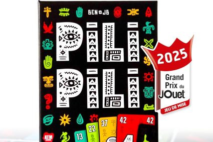 ATM Gaming PILI PILI – Jeu de société – Vainqueur Grand Prix du Jouet 2025 – Jeu de Cartes Tactique et d’Ambiance – 2 à 8 Joueurs – 20 Min – Idée Cadeau Original