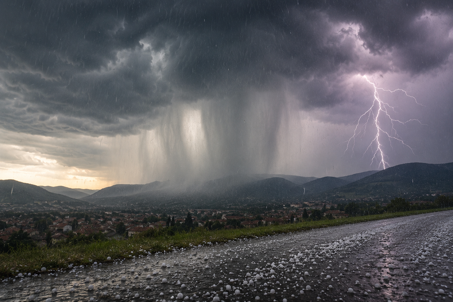 Forts orages dans l'Est et le Sud-Est : vigilance face aux pluies intenses, à la grêle et aux rafales